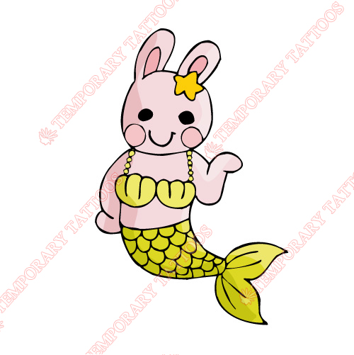 Rabbit Customize Temporary Tattoos Stickers NO.8917